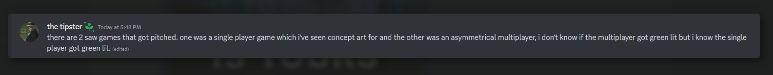Discord Message From The Tipster