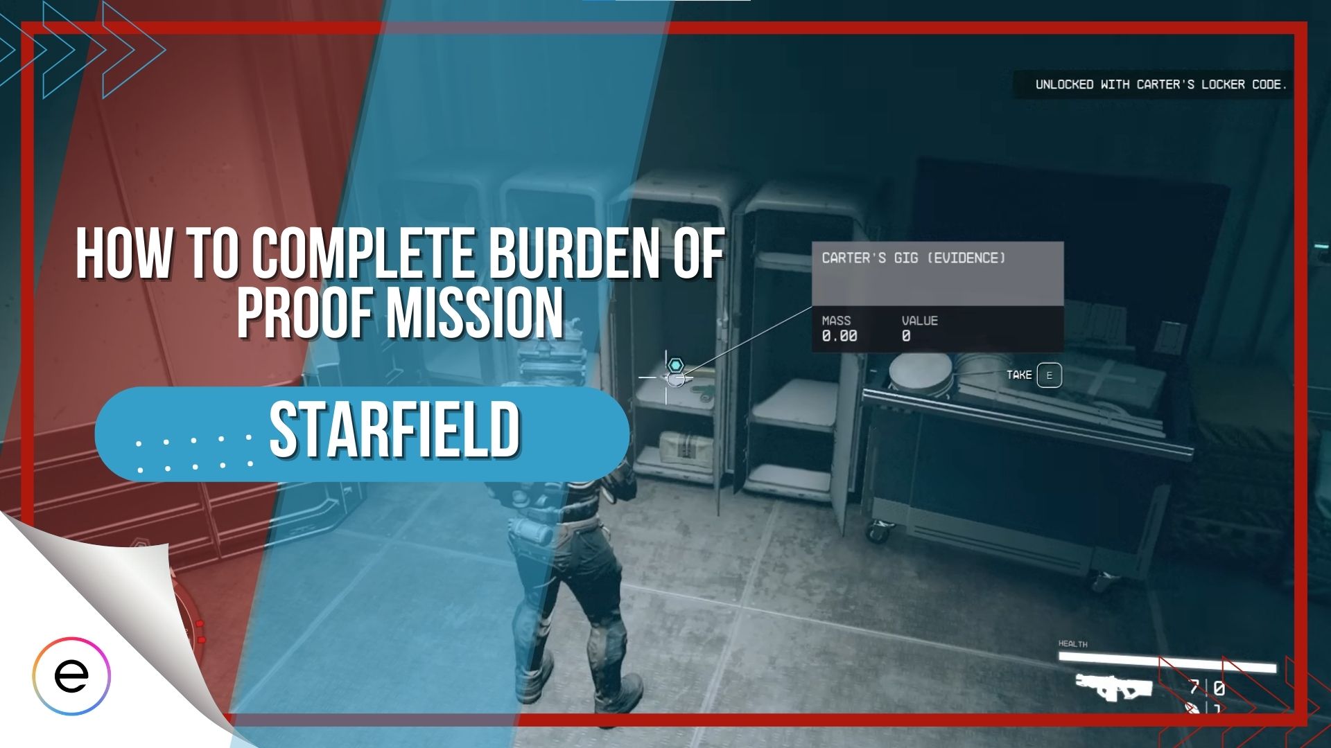 How To Complete Burden Of Proof In Starfield