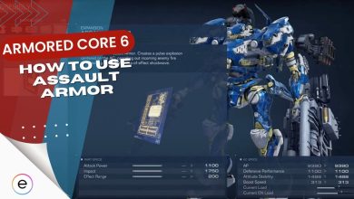 how to use Assault Armor Armored Core 6.