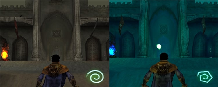 Legacy of Kain: Soul Reaver featured an elaborate dual-world system