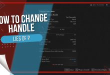 How to Change Handle in Lies of P