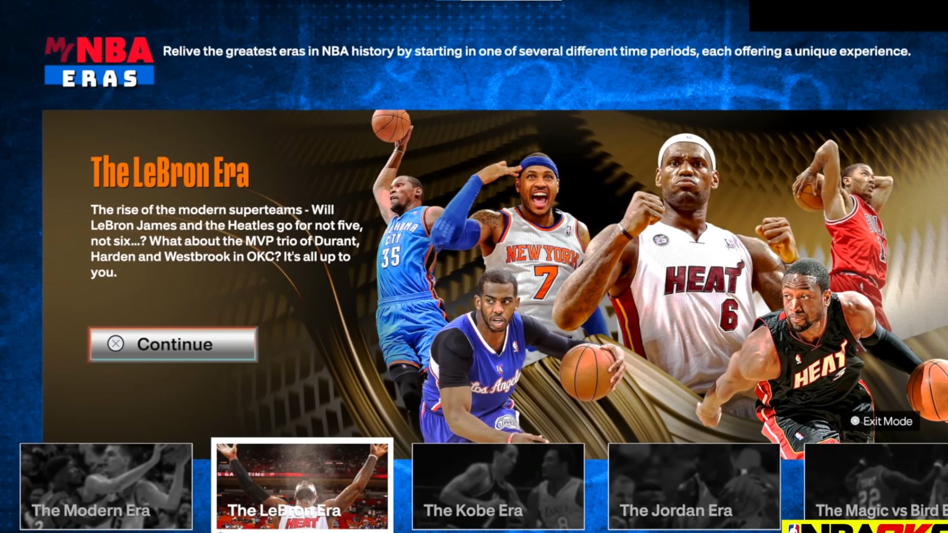 MyNBA features of NBA2k24
