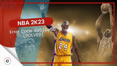 Solving the NBA 2K Error Code 4b538e50