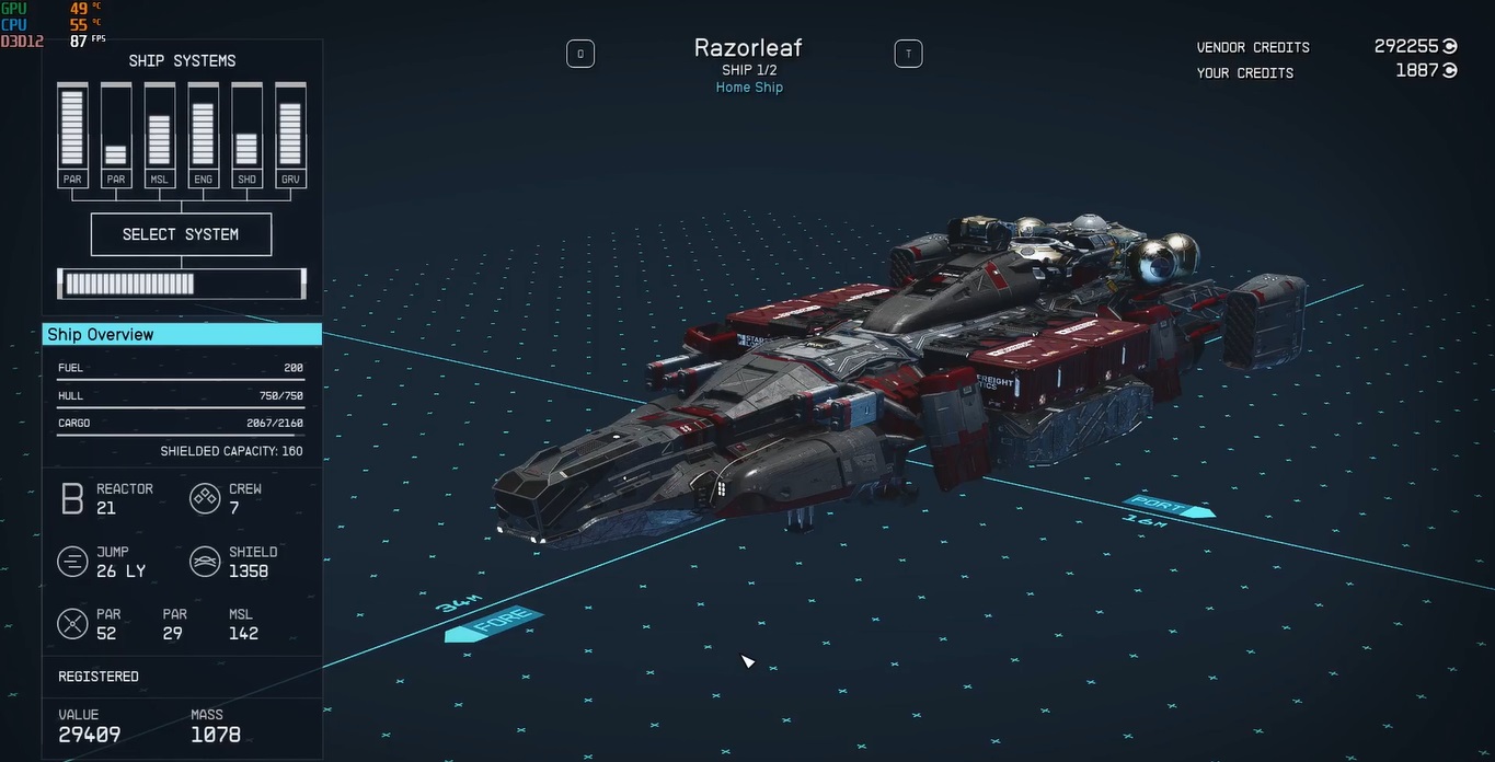 Razorleaf ship
