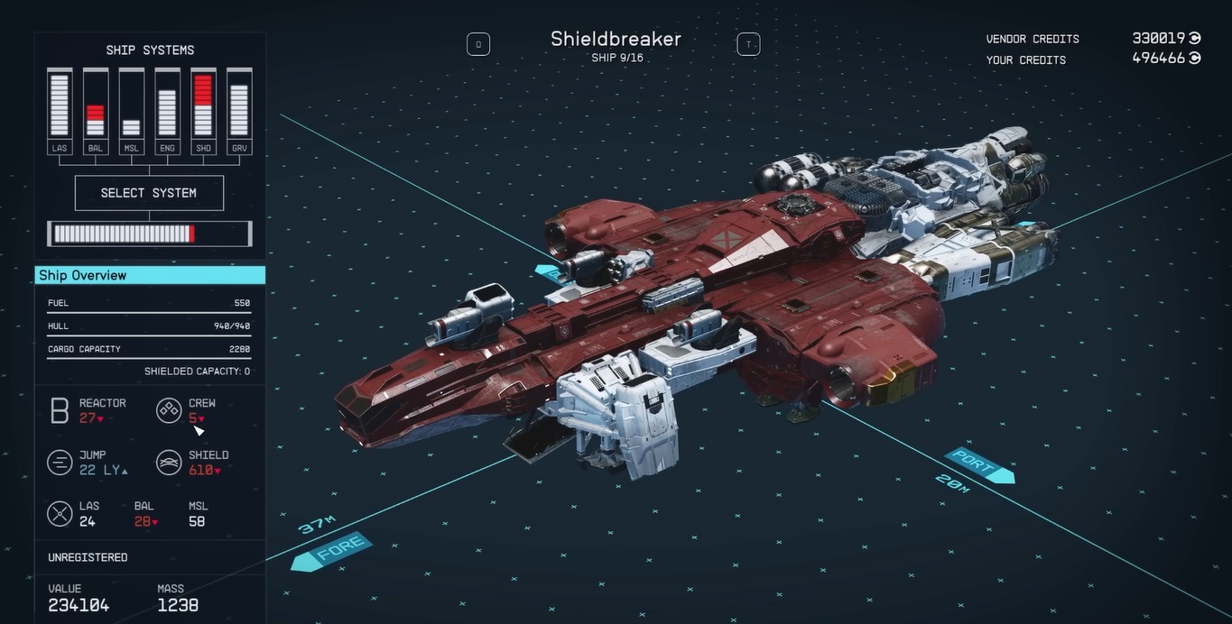 Shieldbreaker ship