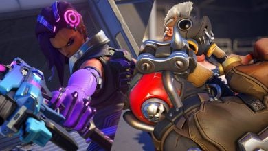 Sombra and Roadhog in Overwatch 2