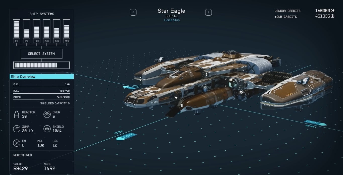 Star eagle ship