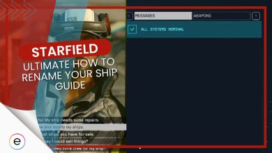 The Ultimate Starfield How To Rename Your Ship