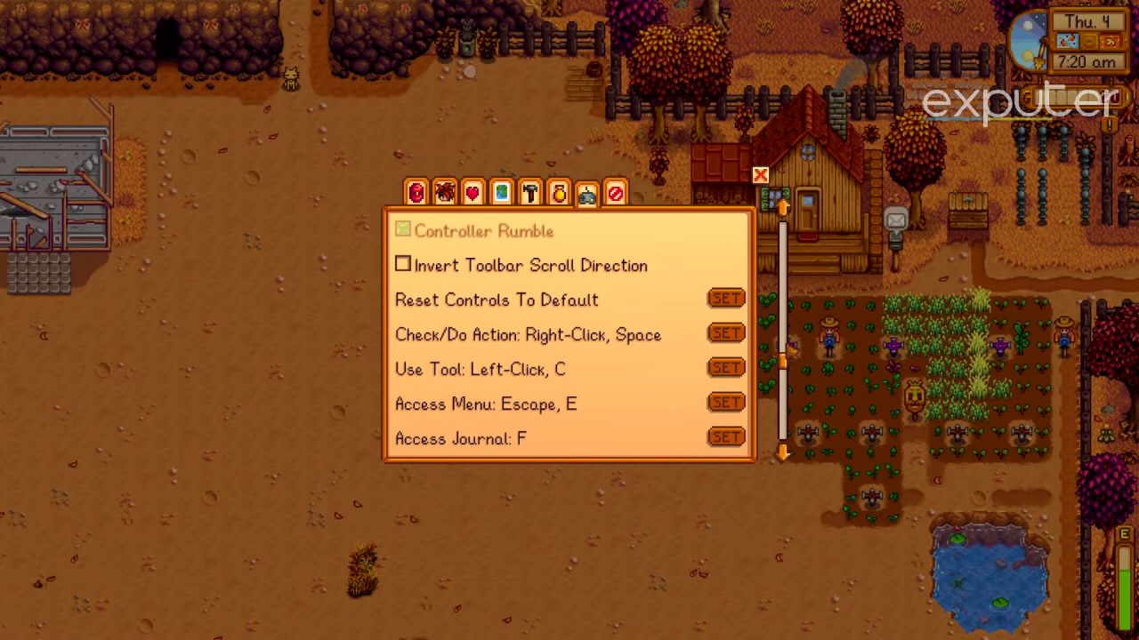 Purpose Of Animation Canceling in Stardew Valley [Image by eXputer]