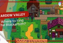 Where to find the Blacksmith In Stardew Valley