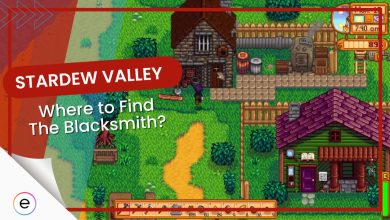 Where to find the Blacksmith In Stardew Valley