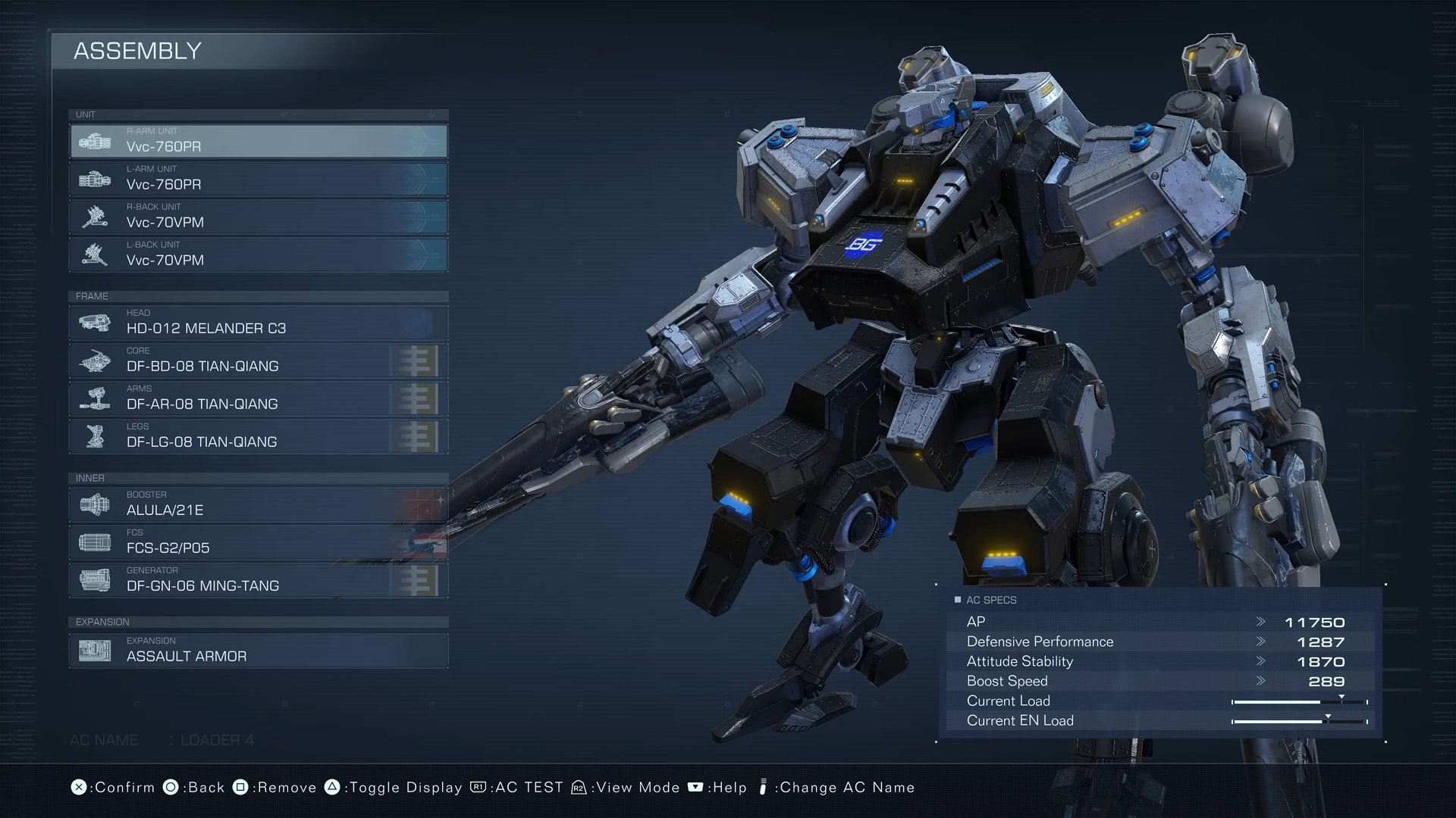 Energy Weapon Powerhouse armored core 6 early builds 