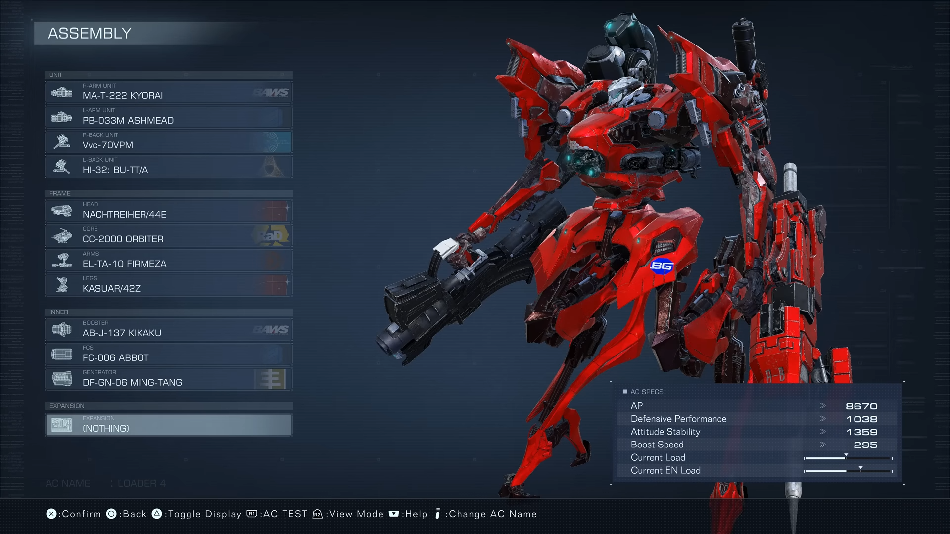 Melee Style build armored core 6 early builds 
