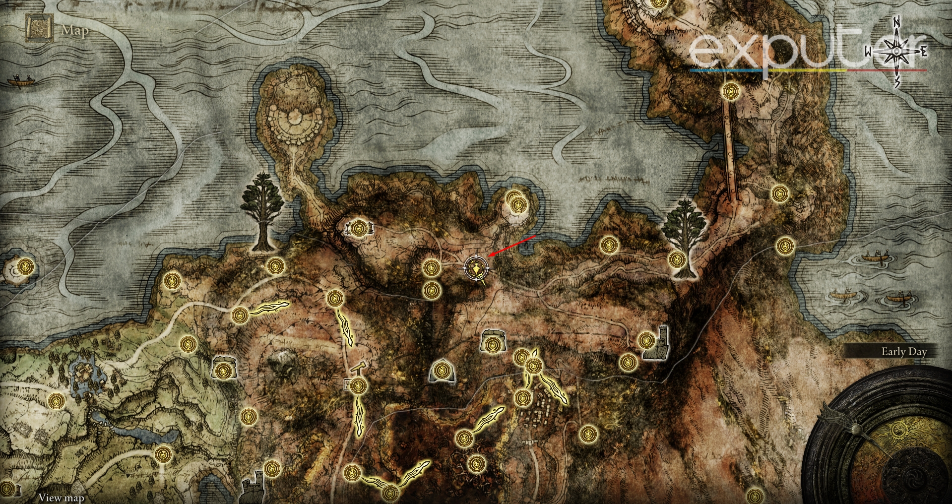 dragonbarrow map
