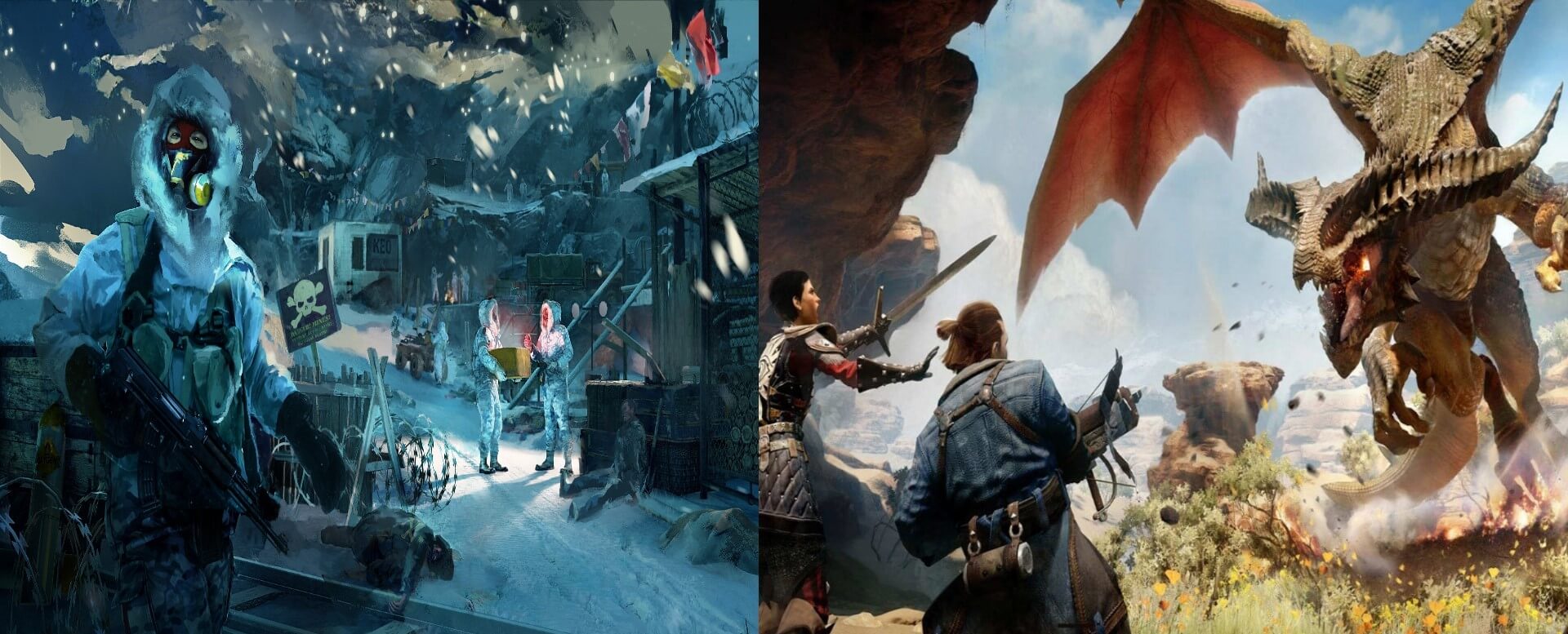 Far Cry 4 and Dragon Age Inquisition