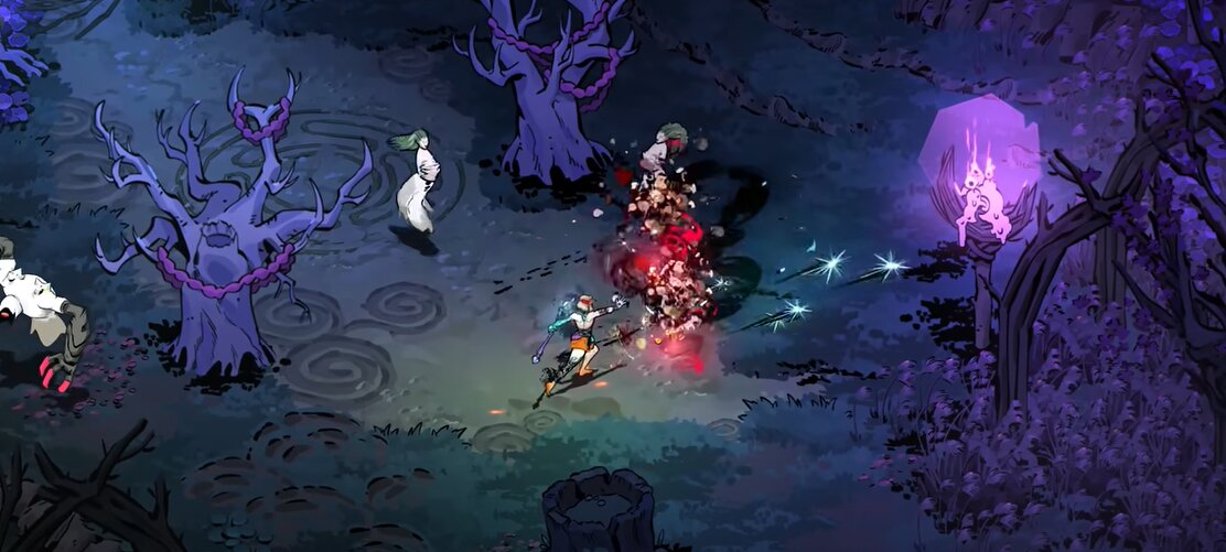 Isometric-style gameplay in Hades 2