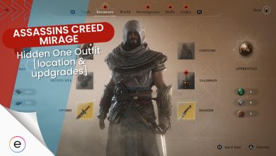 upgrades and location for ac mirage hidden one outfit