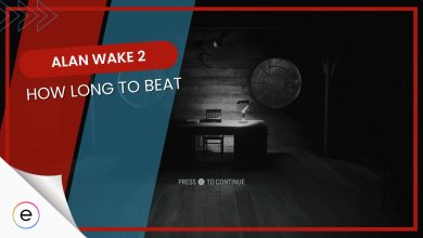 Guide on how long to beat Alan Wake 2
