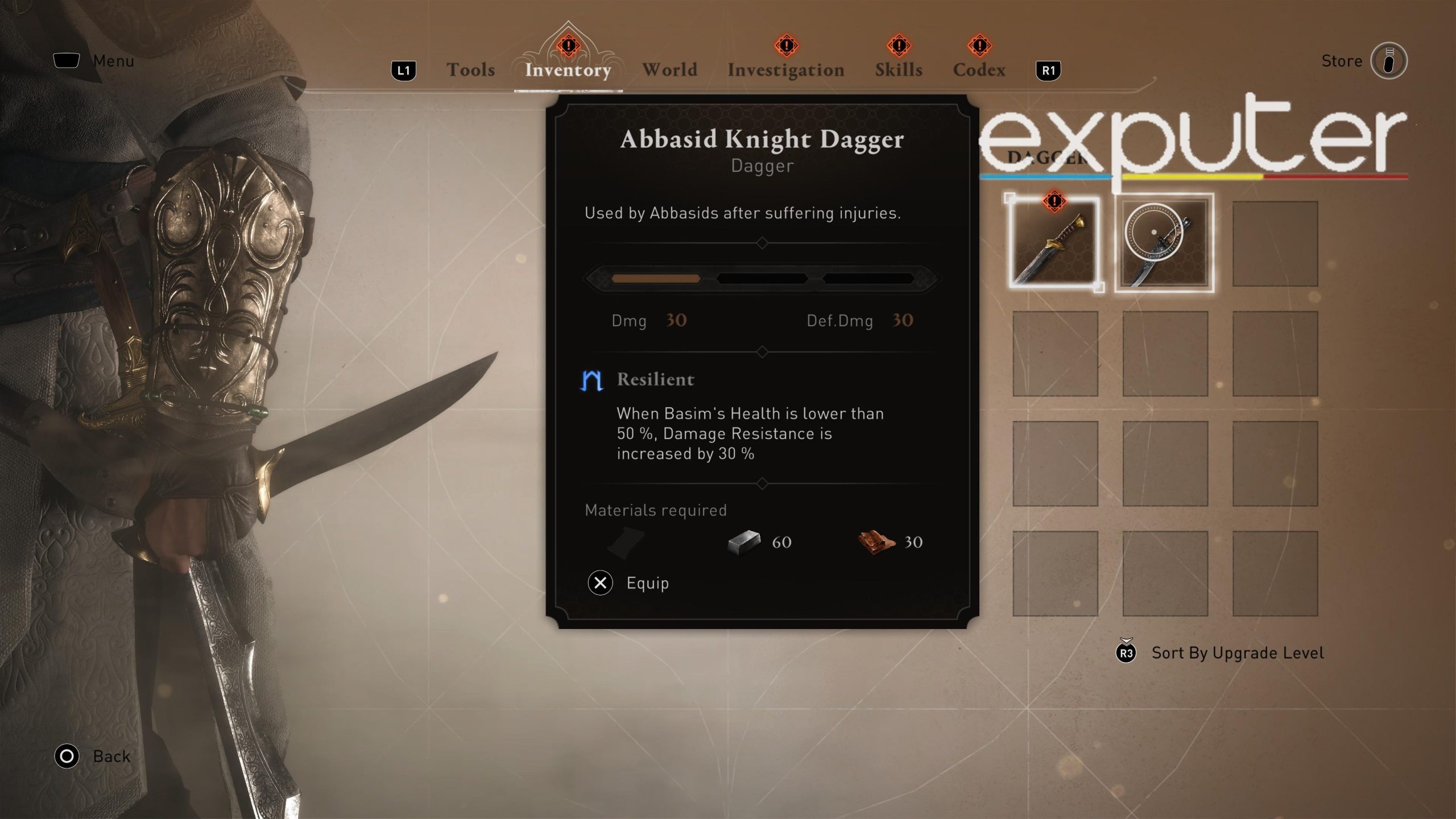 Assassin's Creed Mirage: Abbasid Knight Dagger