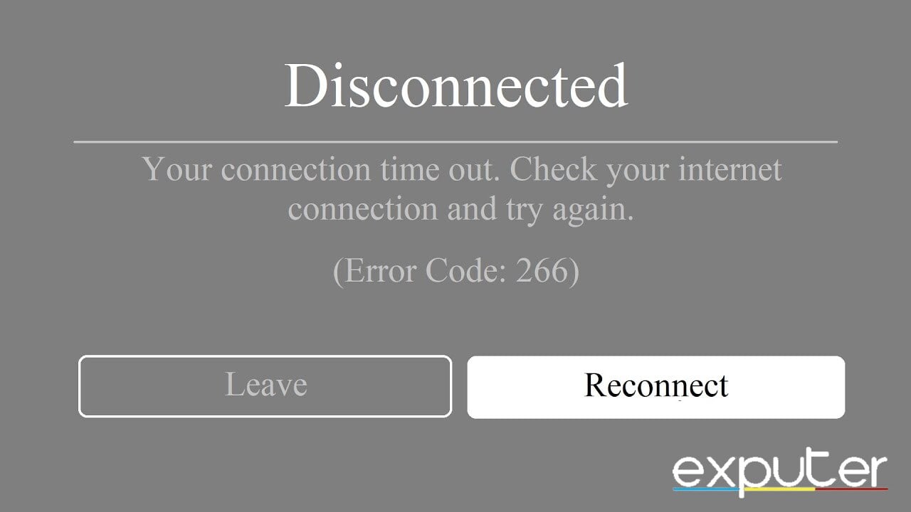 error message for error code