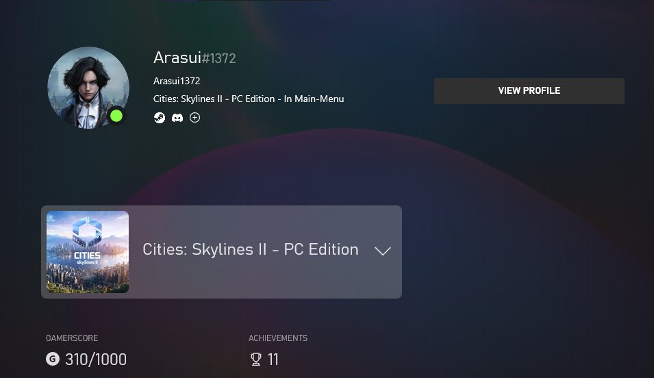 Cities Skylines 2 Gamerscore