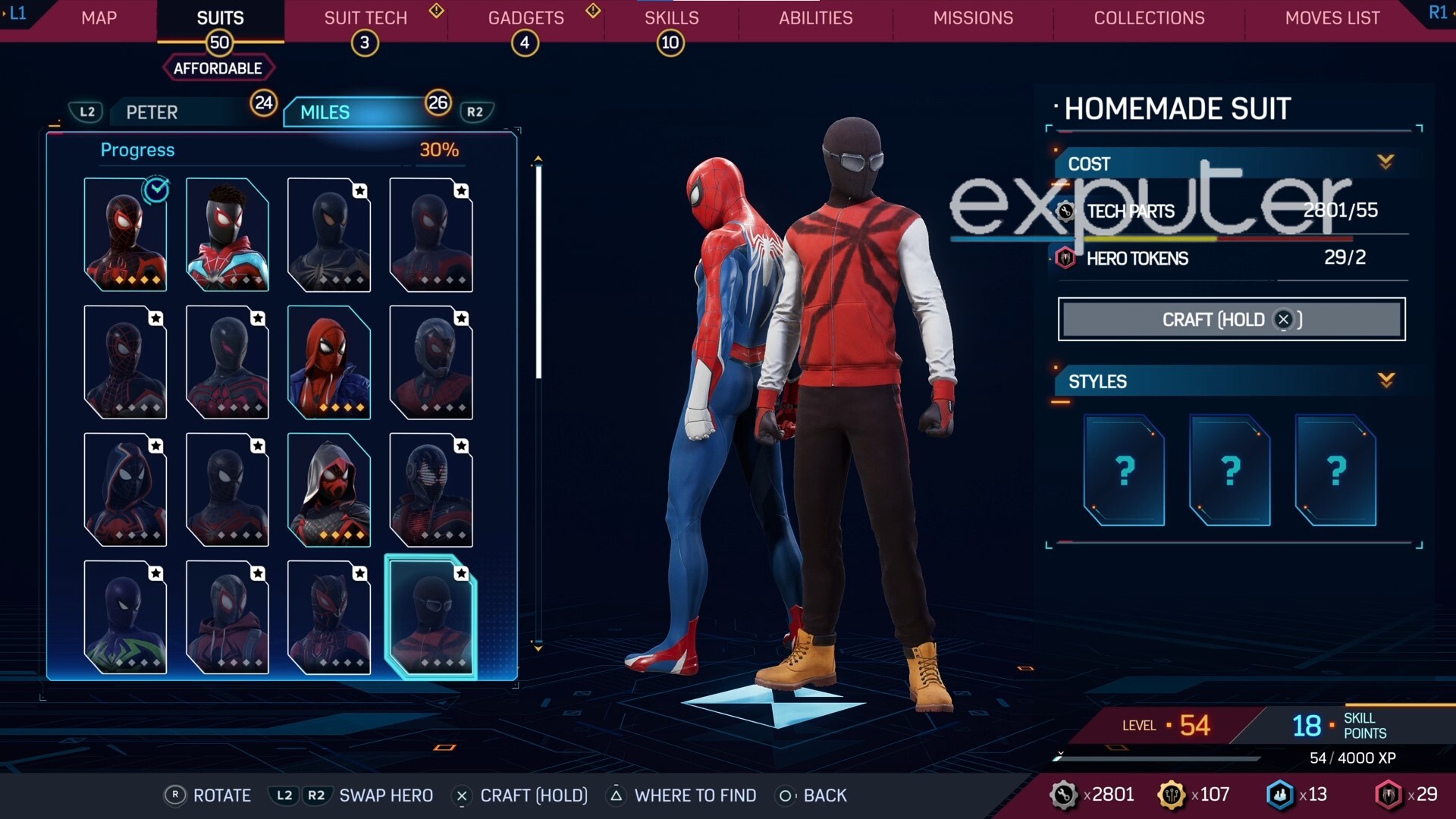 Homemade Suit In Game