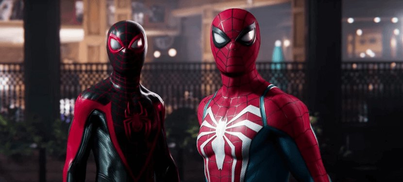 Peter and Miles in Marvel's Spider-Man 2