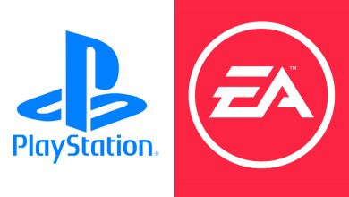 Sony PlayStation And EA Logo