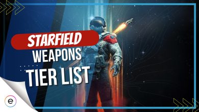 Starfield Weapons Tier list.