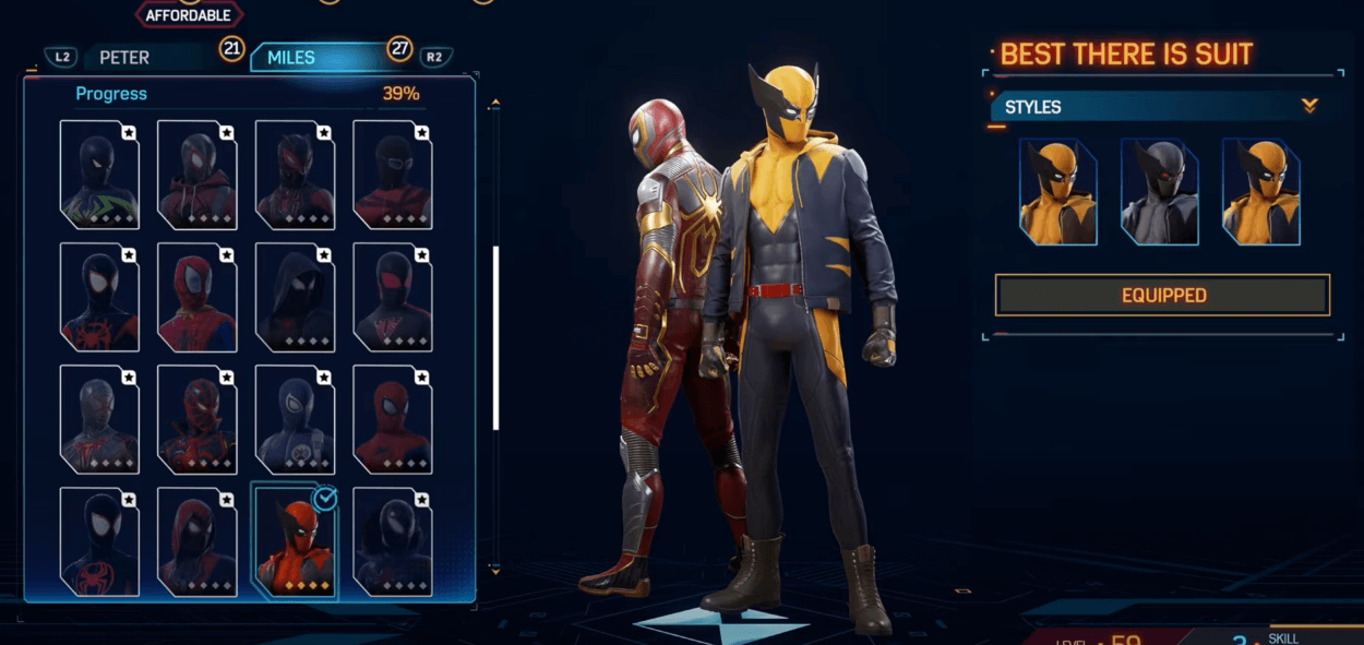 The Wolverine Easter Egg Suit 