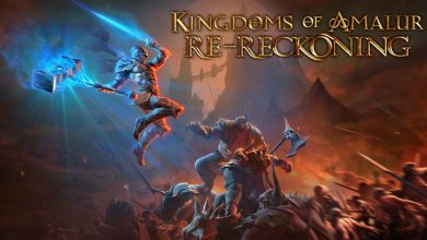 The poster for Kingdoms of Amalur Re-Reckoning.