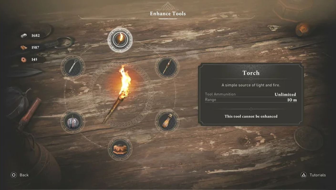 The tool system in Assassin's Creed Mirage.