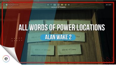 Words Of Power in Alan Wake 2