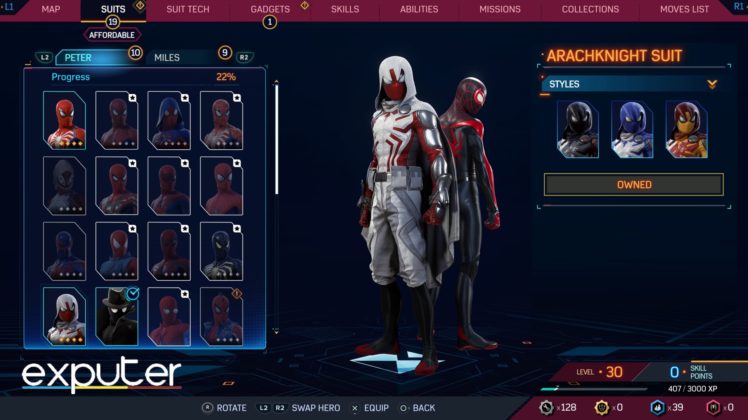 spider-man 2 best suits