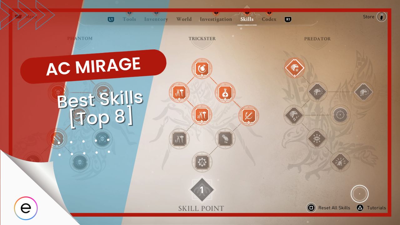 best skills ac mirage