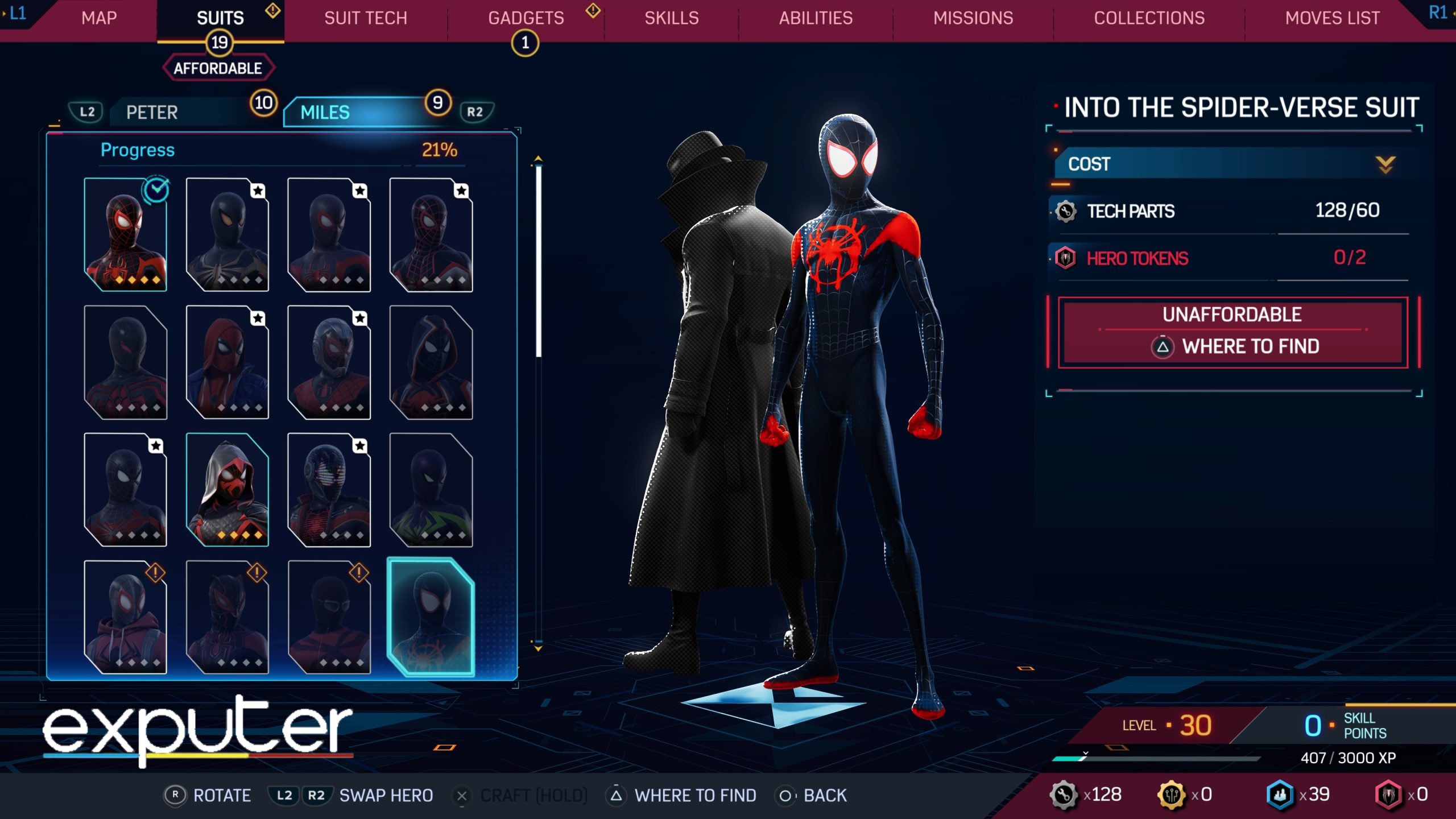 spider-man 2 best suits