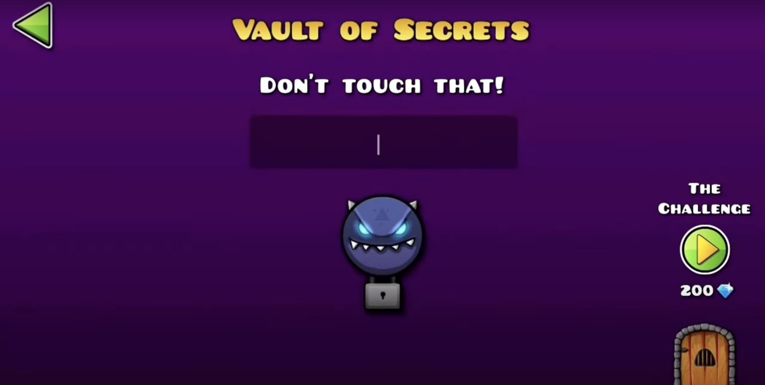 Geometry Dash All Vault Of Secrets Codes [July 2024]