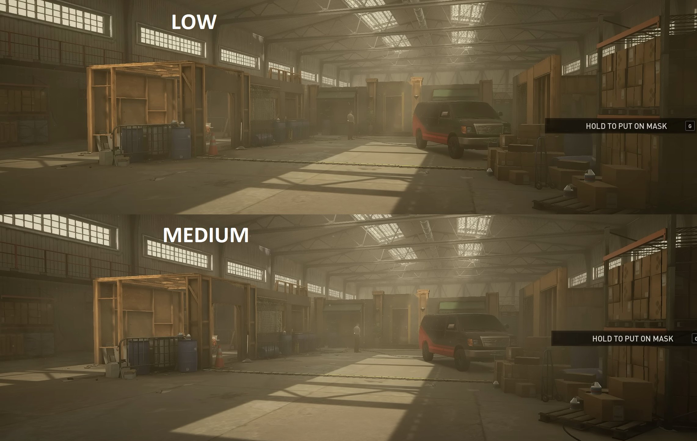 Low Vs Medium Effects in Payday 3
