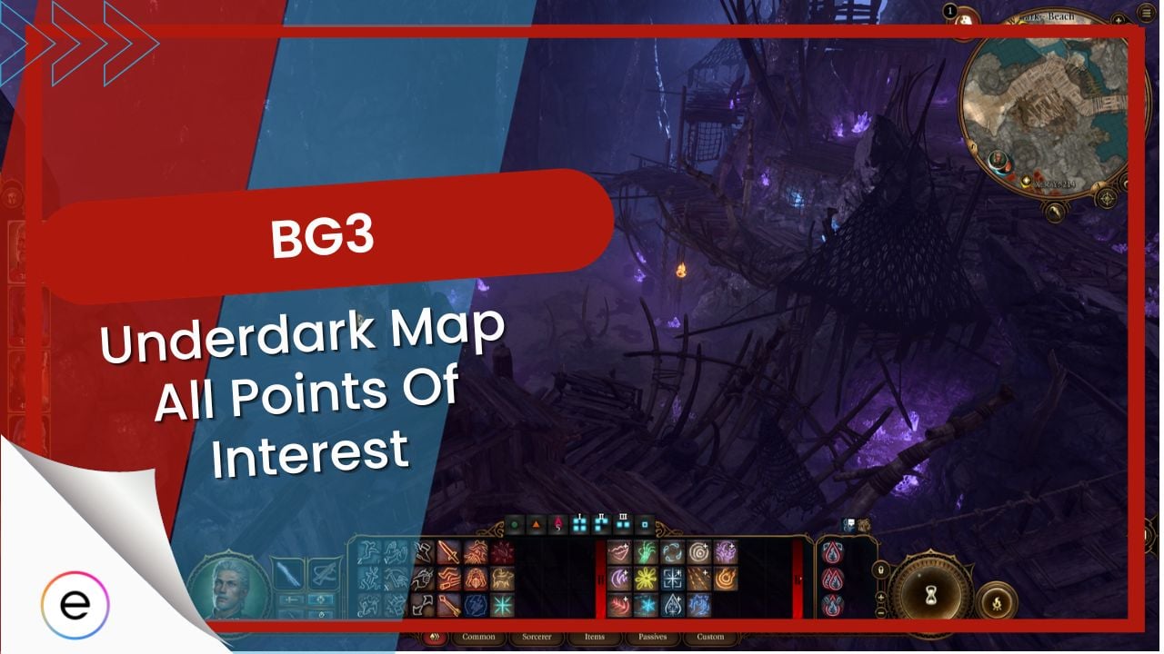 BG3 Underdark Map