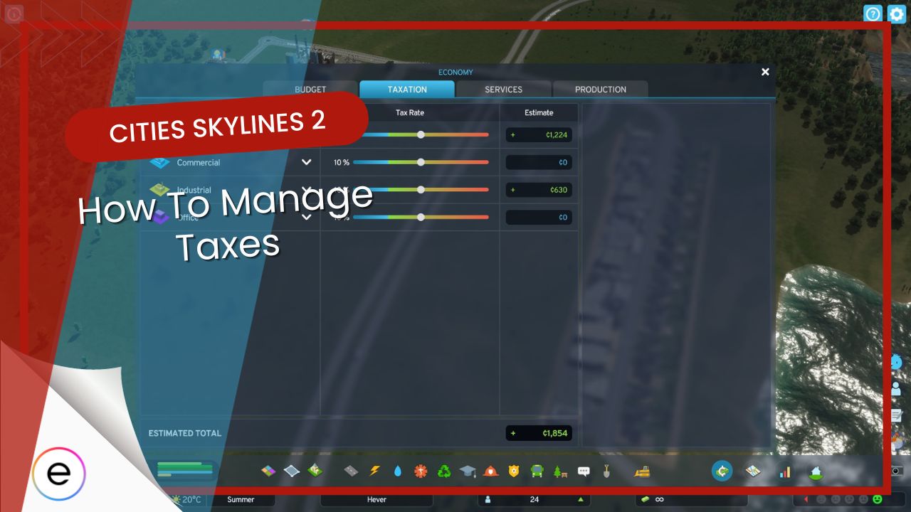 How To Manage Taxes In Cities Skylines 2