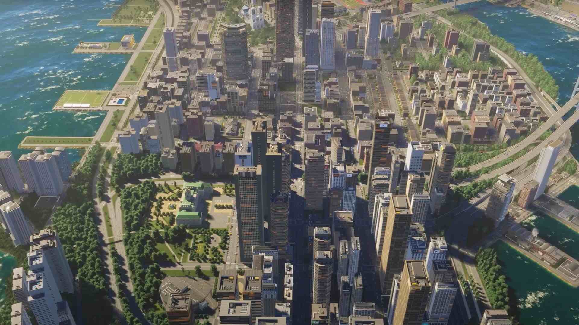 Cities: Skylines 2 in-game buildings