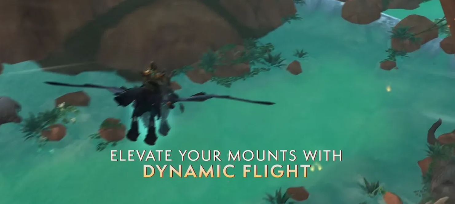 Dynamic Flight gets added to WoW.