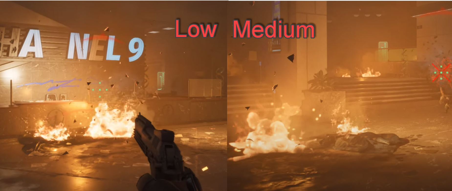 Fire Effect Comparison