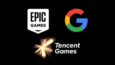 Google Tencent Games And Epic Games Logo || Image Source: Screen Rant