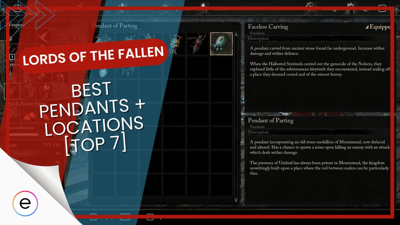 Lords of the Fallen Best Pendants + Locations [Top 7] featured image
