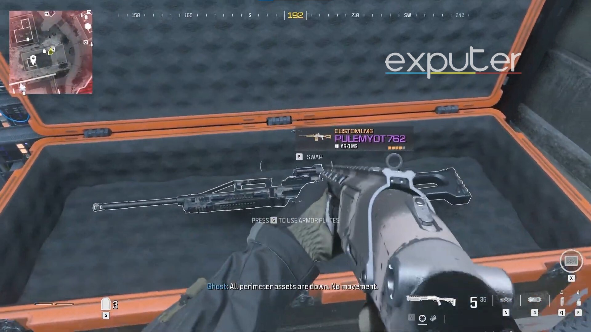 Pulemyot From All Weapons and Items in Oligarch in MW3