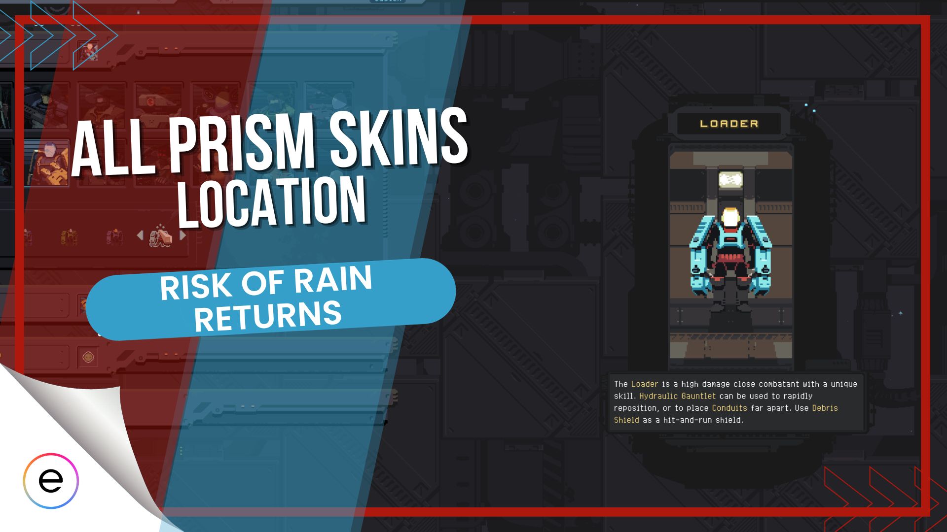 Prism skin risk of rain returns.