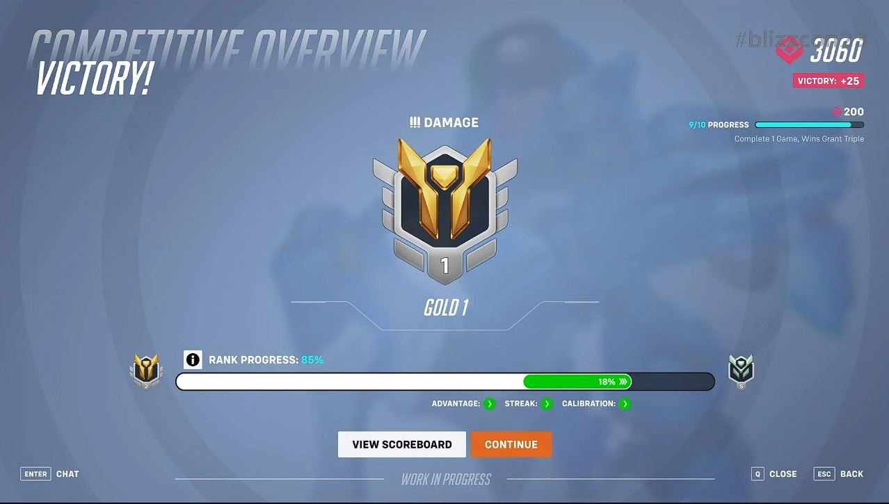 The new Ranked system in Overwatch 2.