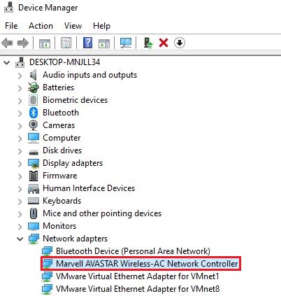 changing adapter settings to fix packet burst issue