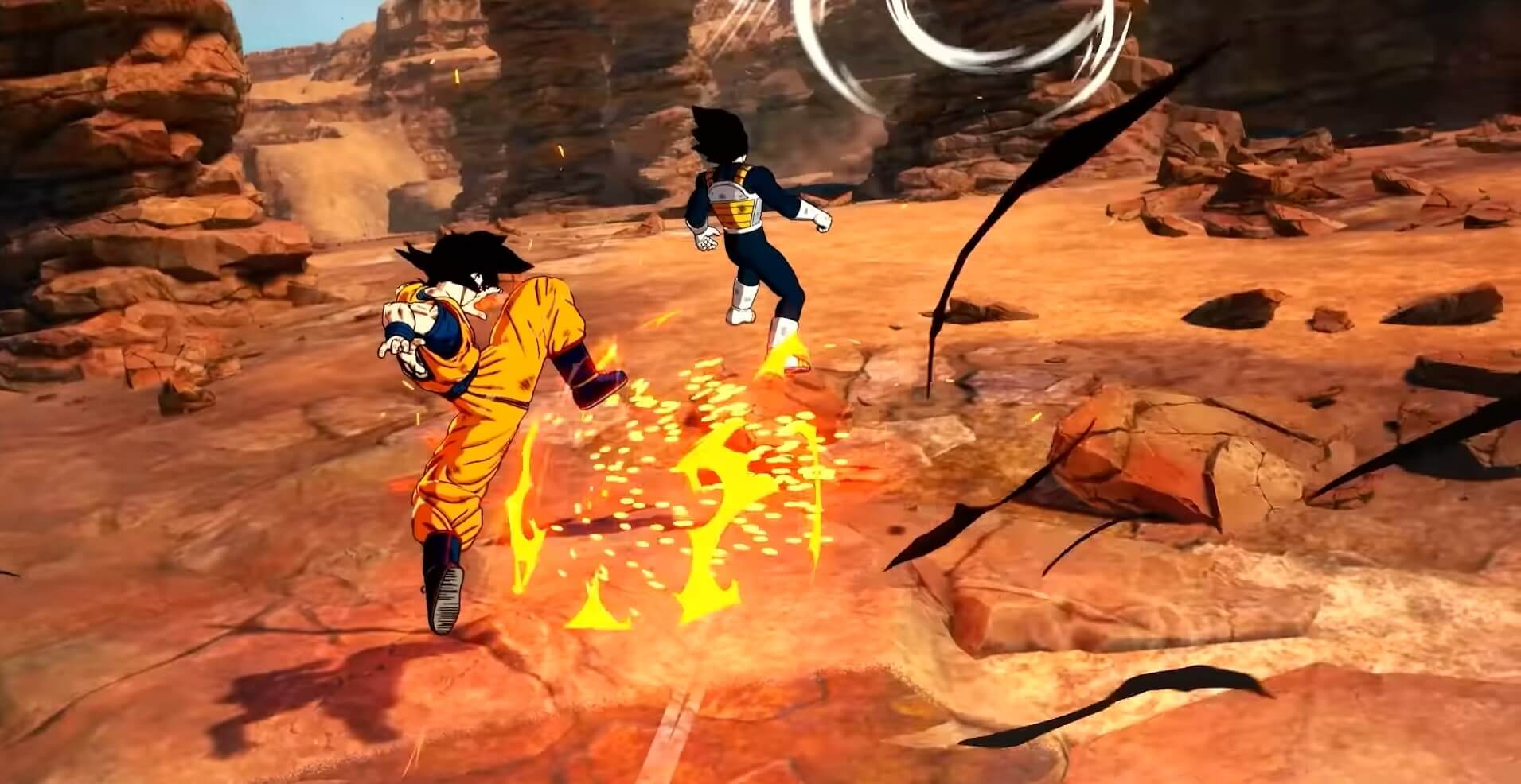 Aerial combos seem to be returning in Dragon Ball: Sparking Zero